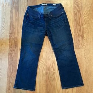 Madewell Maternity cali Demi bootcut size 32